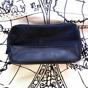 Burberry || Navy Blue Cosmetic Pouch Bag